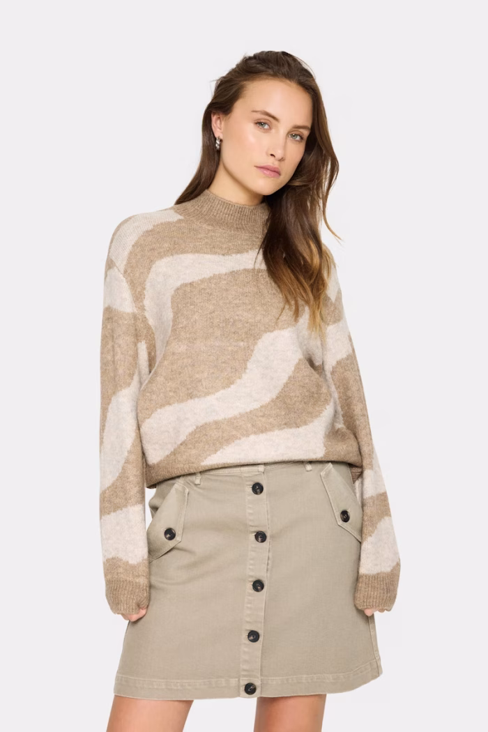 SAINT TROPEZ MALLIE  PULLOVER