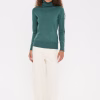 SAINT TROPEZ MILA SZ ROLLNECK PULLOVER