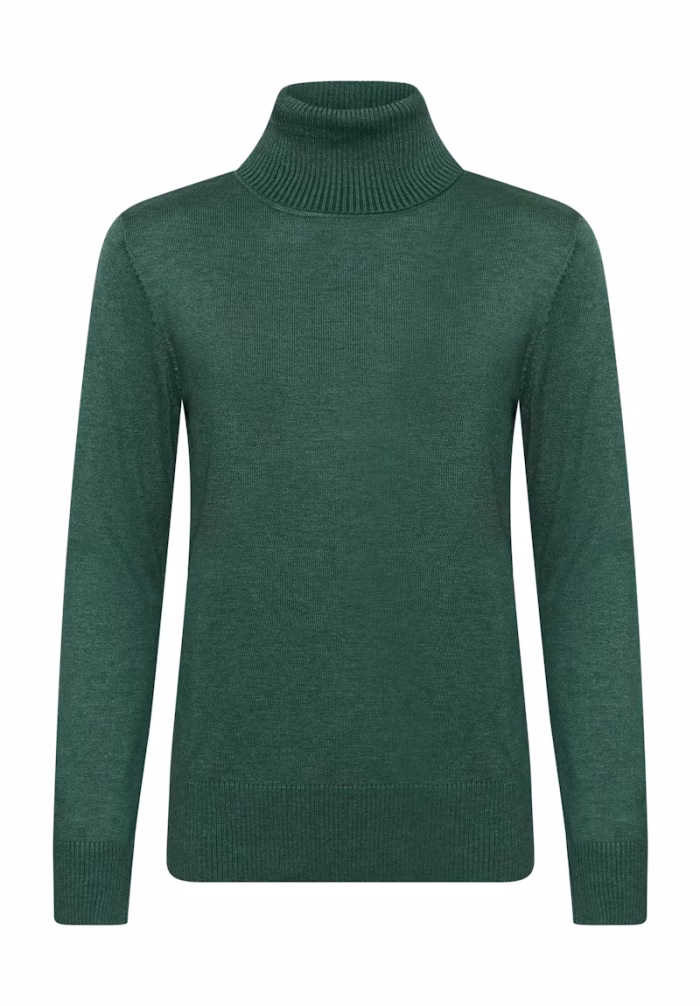 SAINT TROPEZ MILA SZ ROLLNECK PULLOVER