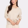 SAINT TROPEZ MILA SZ R-NECK PULLOVER
