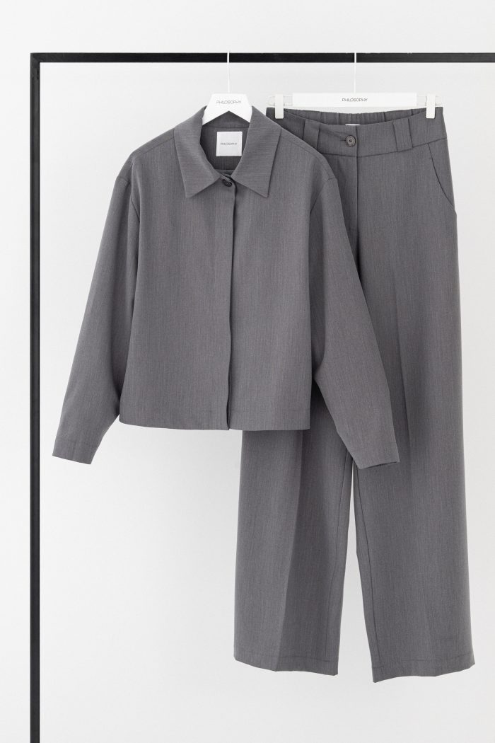 PHILOSOPHY T/R CROPPED JACKET
