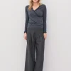 NU ADELE WRAP TEE