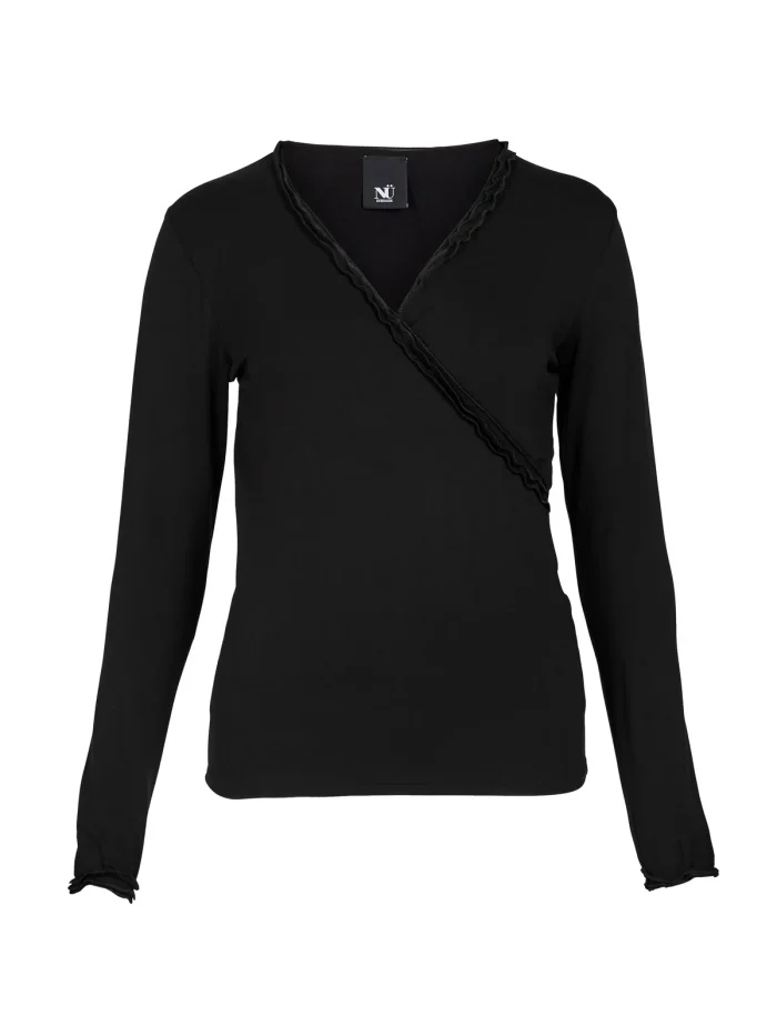NU ADELE WRAP TEE