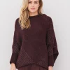 NU AMIA KNIT PONCHO