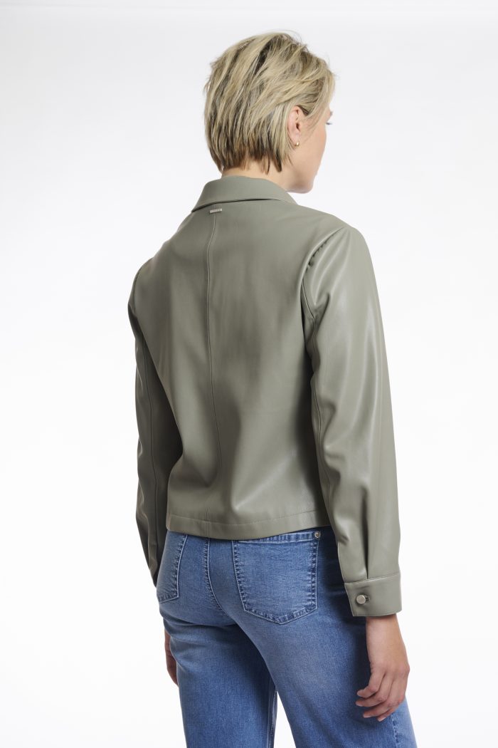 RINO&PELLE ANNICKA FAUX LEATHER JACKET