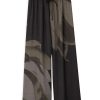 PHILOSOPHY SATIN PRINT WIDE LEG PANTS