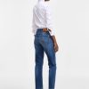 PLEASE STRAIGHT LEG JEANS LIGH WASH