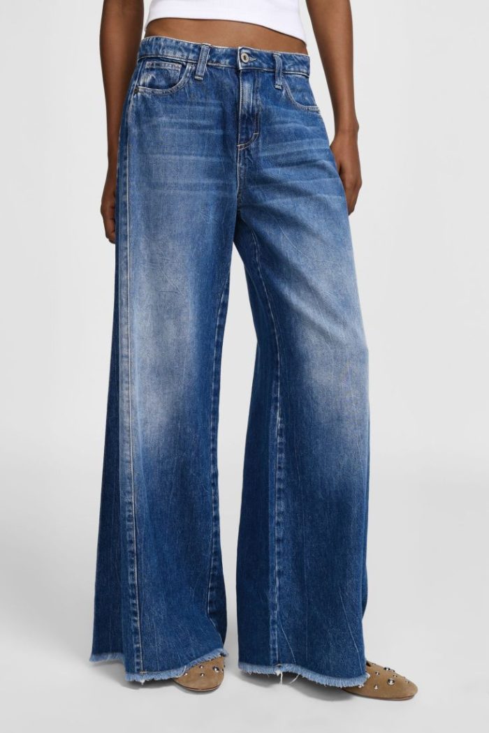 PLEASE WIDE LEG JEANS