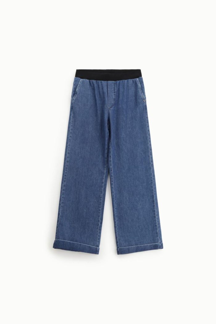 PLEASE WIDE LEG JEANS