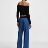 PLEASE WIDE LEG JEANS