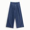 PLEASE WIDE LEG JEANS WITH HIGH WAIST P3JVDINC91
