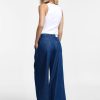 PLEASE WIDE LEG JEANS WITH HIGH WAIST P3JVDINC91