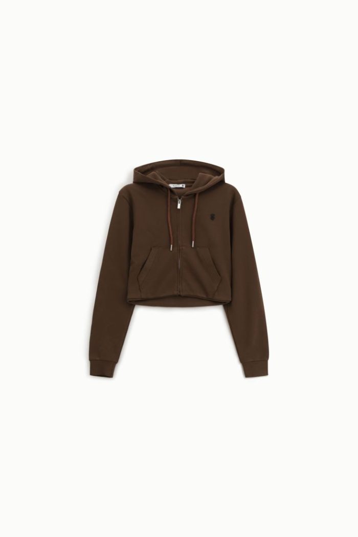 PLEASE CROPPED HOODIE