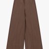 PLEASE TROUSERS PALAZZO HIGH-RISE  WITH FRONT PLEATS