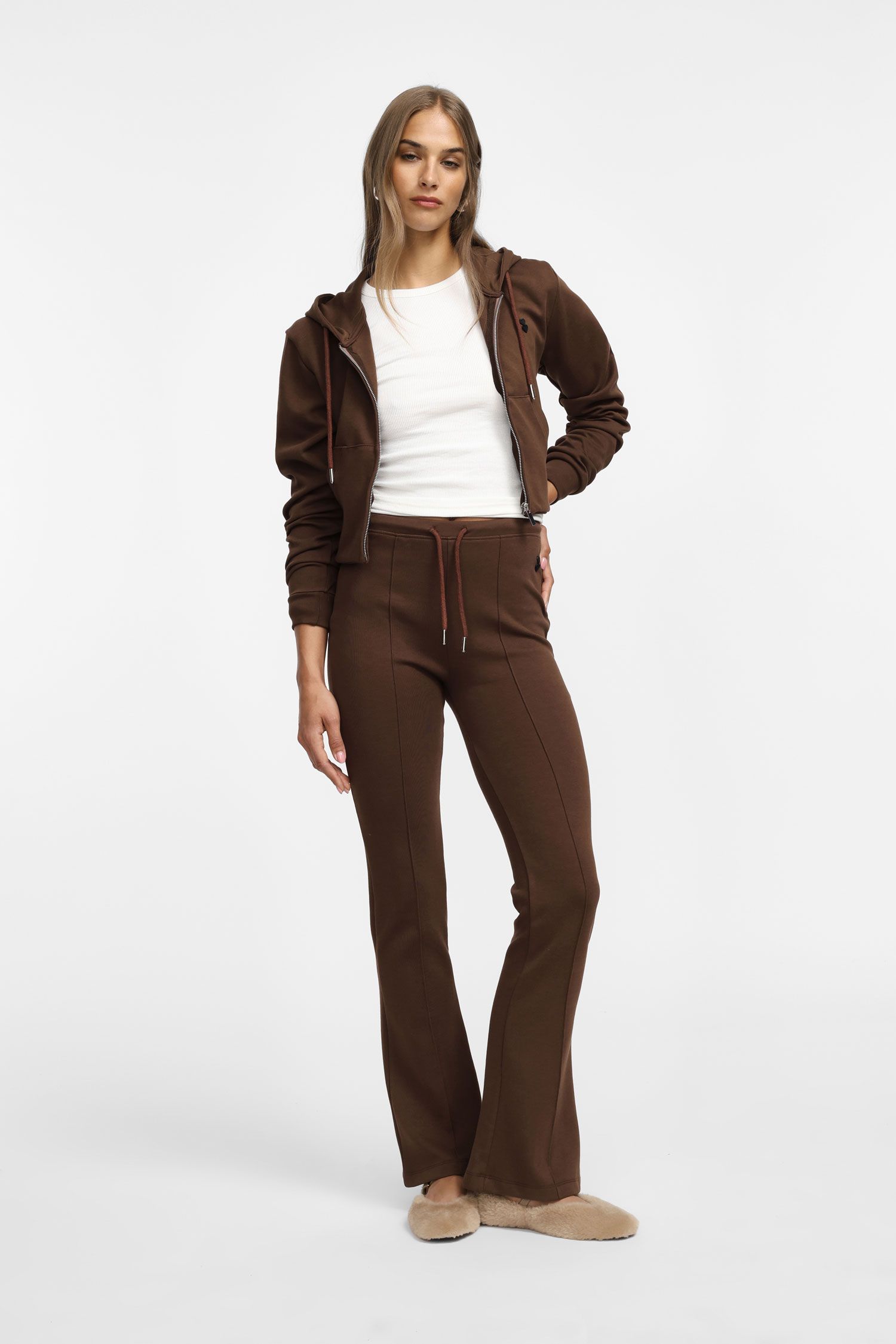PLEASE MEDIUM RISE JOGGING TROUSERS