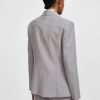 PLEASE BLAZER WITH BUTTON CLOSURE