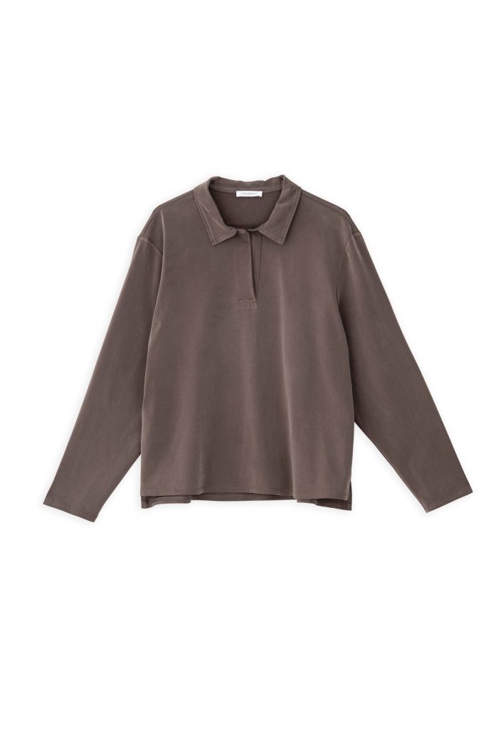 PHILOSOPHY SCUBA POLO CROPPED TOP