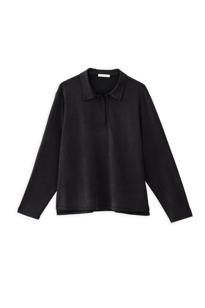 PHILOSOPHY SCUBA POLO CROPPED TOP