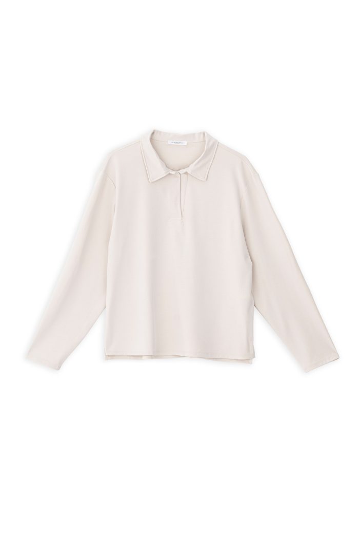 PHILOSOPHY SCUBA POLO CROPPED TOP