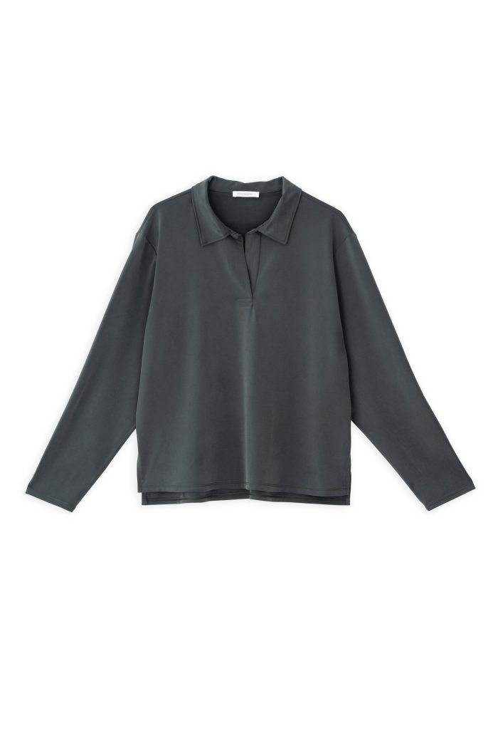 PHILOSOPHY SCUBA POLO CROPPED TOP