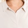 PHILOSOPHY SCUBA POLO CROPPED TOP