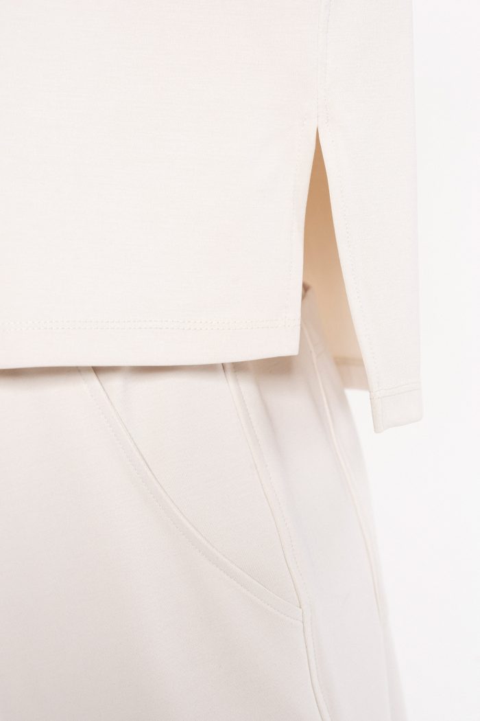 PHILOSOPHY SCUBA POLO CROPPED TOP