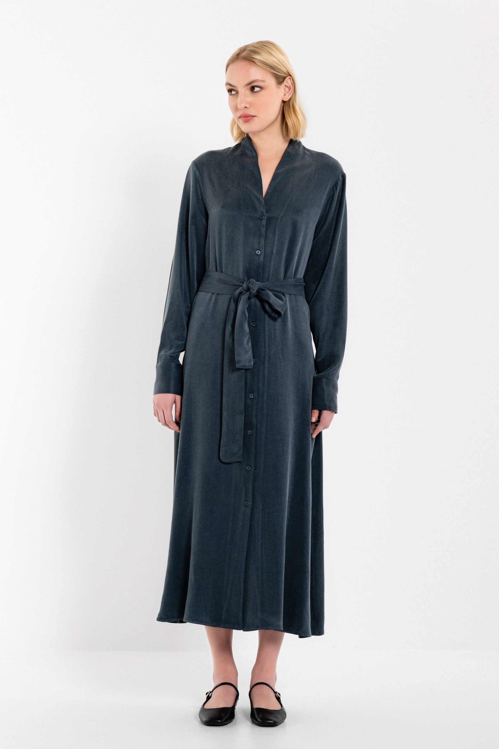 PHILOSOPHY CUPRO VISCOSE DRESS