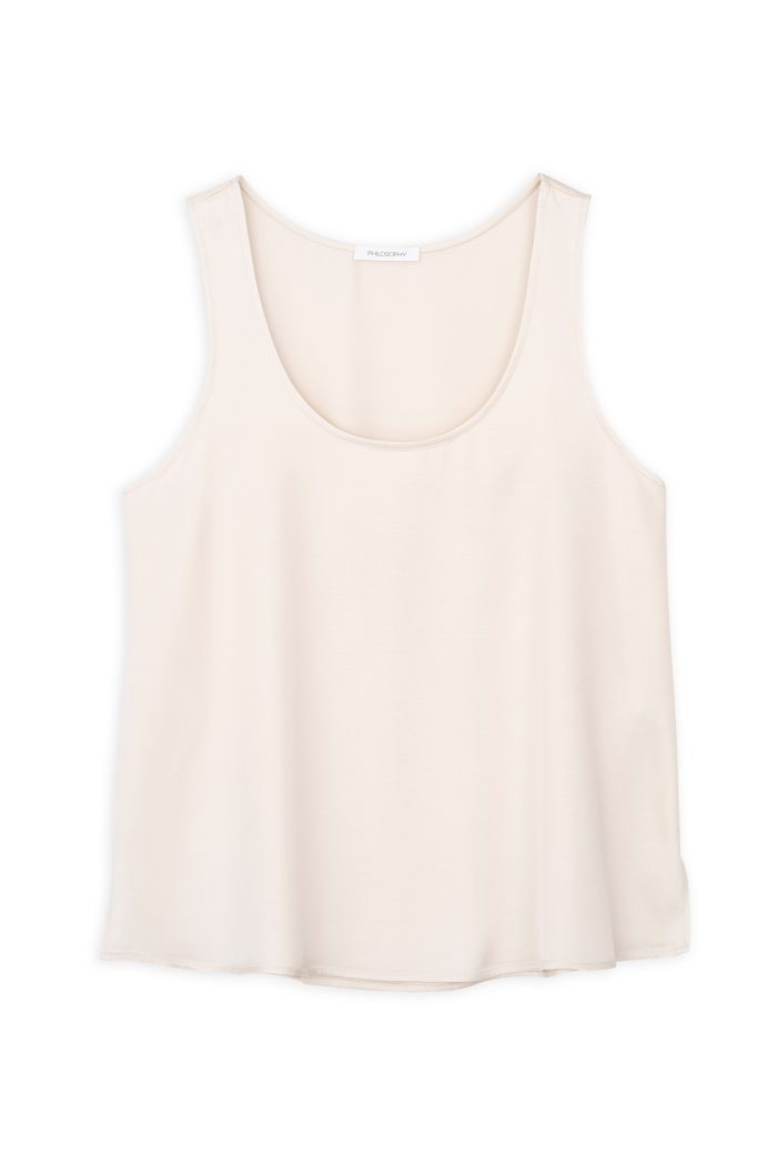 PHILOSOPHY SATIN ECOVERO TANK TOP