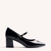 GIOSEPPO PATENT LEATHER EFFECT MARY-JANES WINDHAM