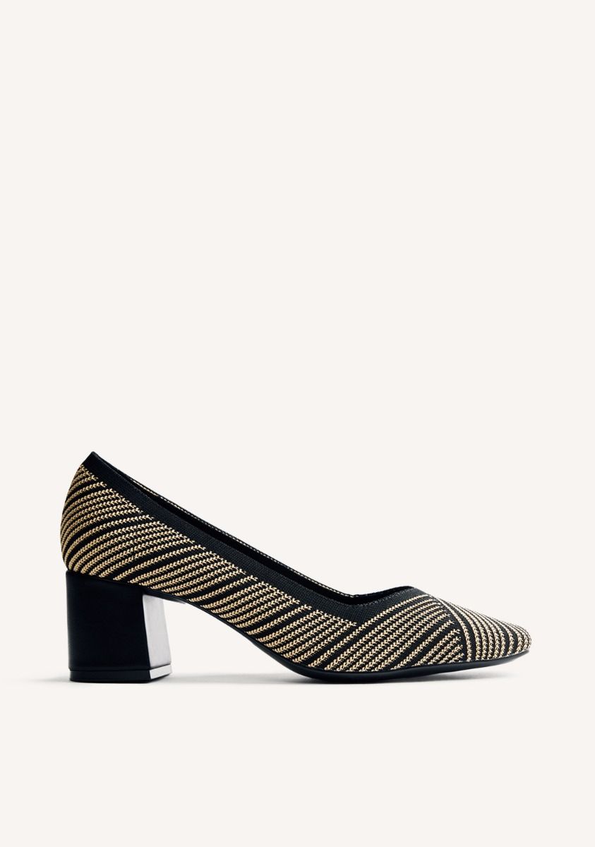 GIOSEPPO STRIPED HEELED SHOES BARAGA