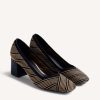 GIOSEPPO STRIPED HEELED SHOES BARAGA