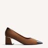 GIOSEPPO CONTRASTS HEELED SHOES CORCORAN