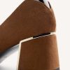 GIOSEPPO CONTRASTS HEELED SHOES CORCORAN