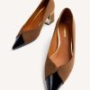 GIOSEPPO CONTRASTS HEELED SHOES CORCORAN