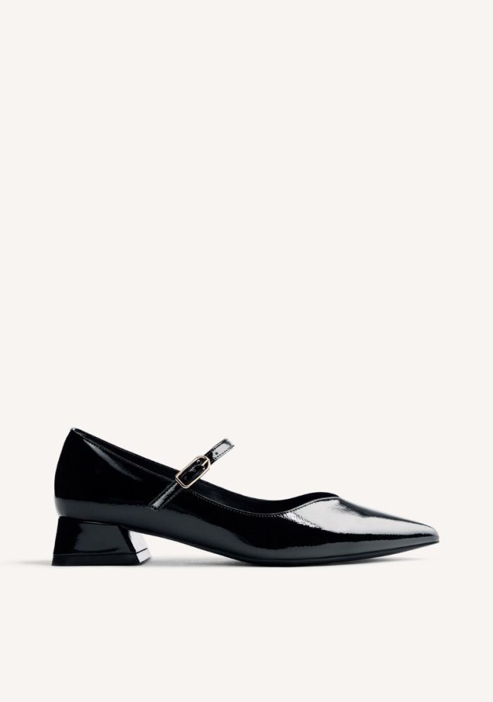 GIOSEPPO PATENT LEATHER EFFECT HEELED SHOES WISHAW