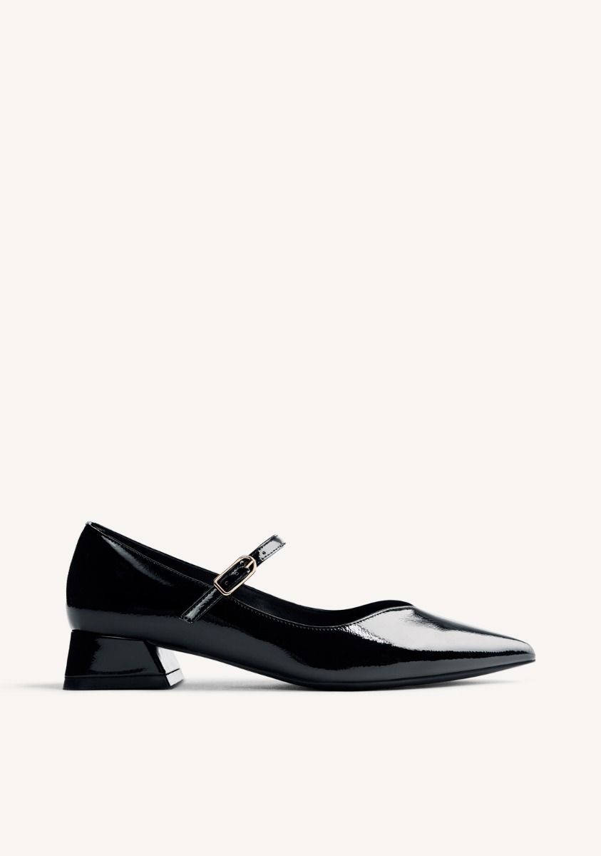 GIOSEPPO PATENT LEATHER EFFECT HEELED SHOES WISHAW