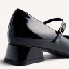 GIOSEPPO PATENT LEATHER EFFECT HEELED SHOES WISHAW