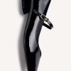 GIOSEPPO PATENT LEATHER EFFECT HEELED SHOES WISHAW