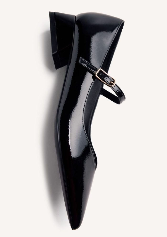 GIOSEPPO PATENT LEATHER EFFECT HEELED SHOES WISHAW