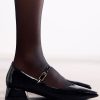 GIOSEPPO PATENT LEATHER EFFECT HEELED SHOES WISHAW
