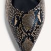 GIOSEPPO SNAKE EFFECT HEELED SHOES MESICK