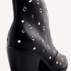 GIOSEPPO STUDS AND EYELETS ANIMAL PRINTBOY BOOTS MUSKEGON