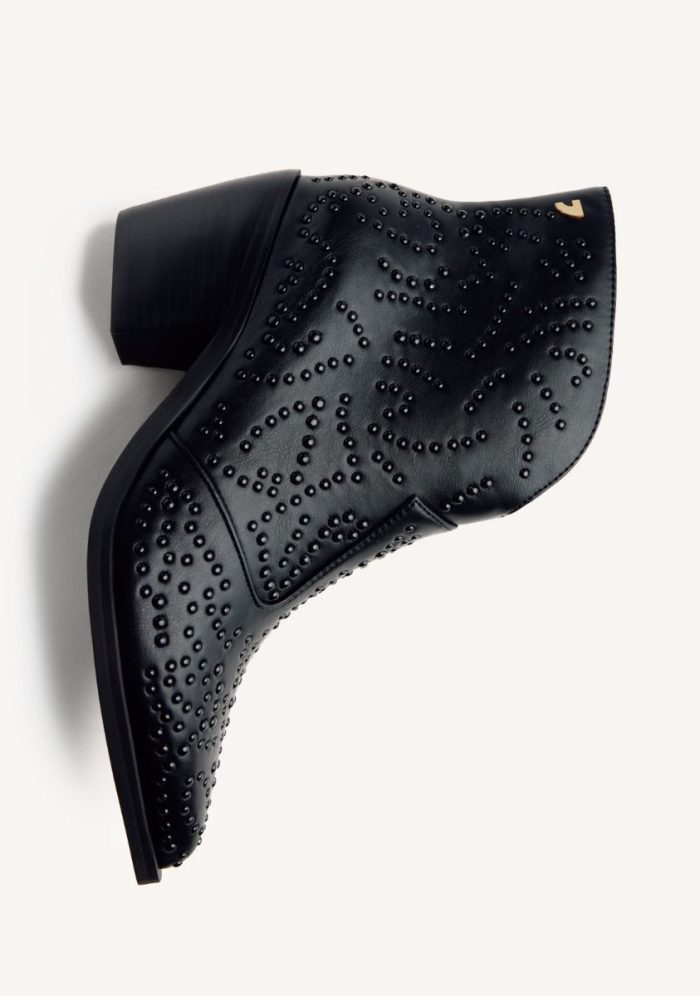 GIOSEPPO STUDDED ANIMAL PRINTBOY BOOTS SHELVIN