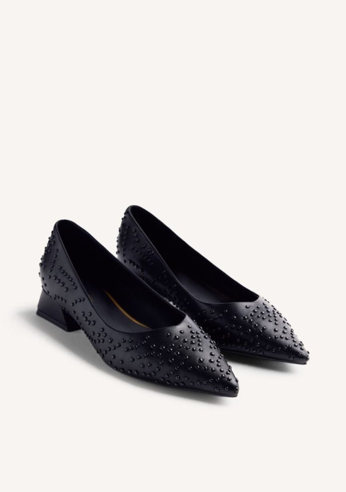 GIOSEPPO STUDDED HEELED SHOES MADELIA