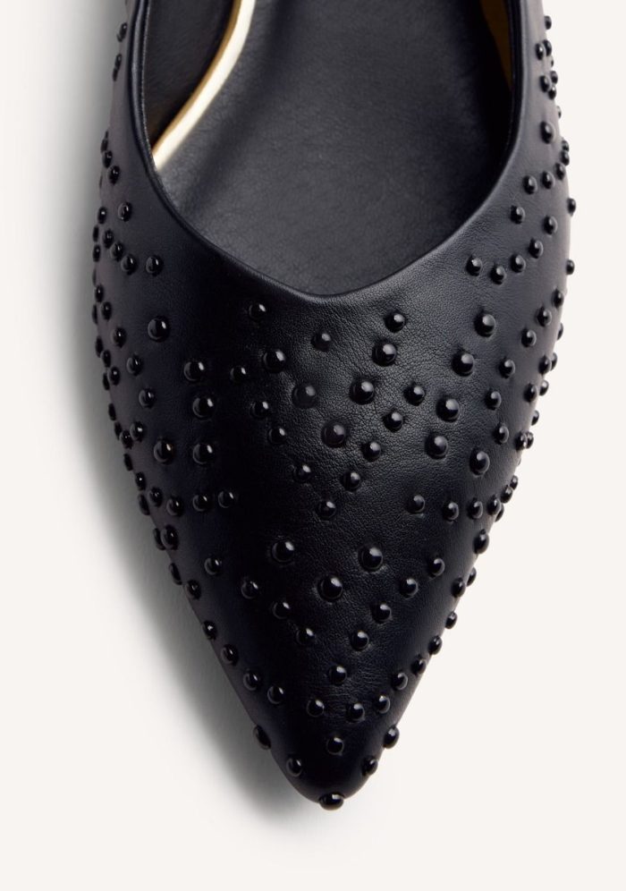 GIOSEPPO STUDDED HEELED SHOES MADELIA