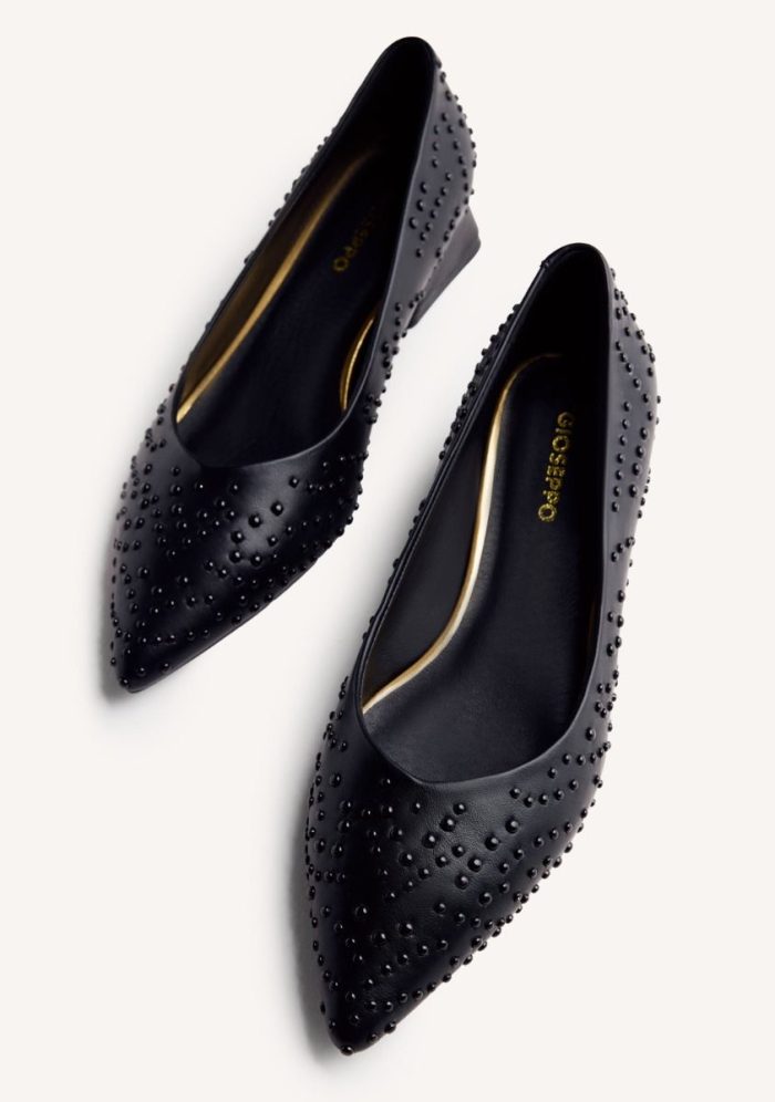 GIOSEPPO STUDDED HEELED SHOES MADELIA