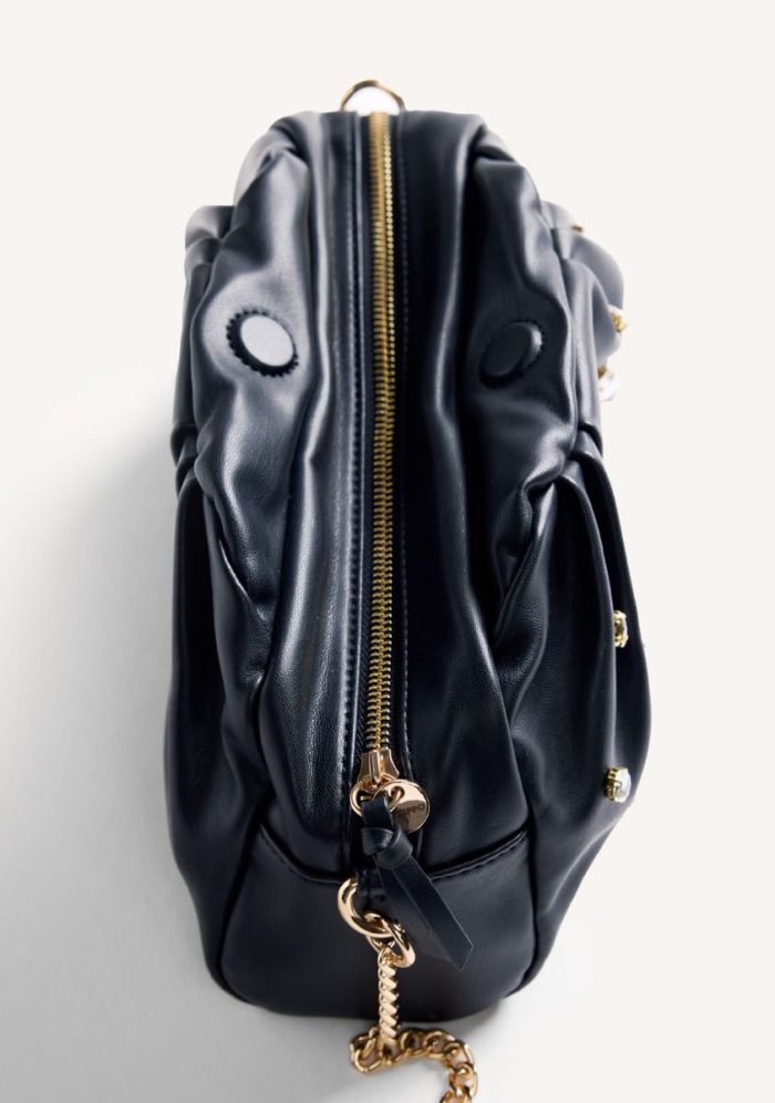 GIOSEPPO JEWELRY SHOULDER BAG BERRIEN BLACK