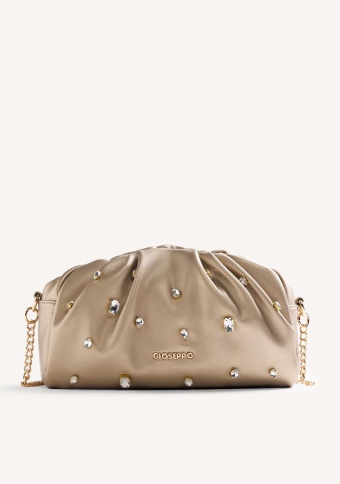 GIOSEPPO JEWELRY SHOULDER BAG BERRIEN GOLD