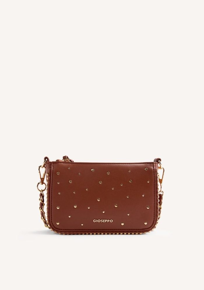 GIOSEPPO STUDDED SHOULDER BAG CLEMENS CUERO