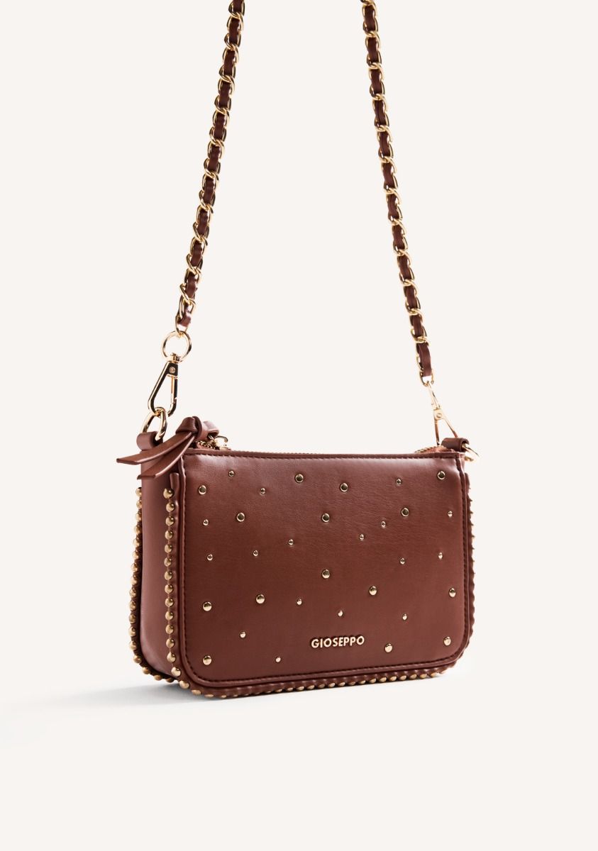 GIOSEPPO STUDDED SHOULDER BAG CLEMENS CUERO